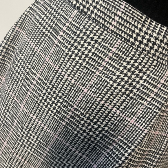 PENDELTON | VINTAGE HOUNDSTOOTH PLAID PENCIL SKIRT | SIZE 6 - Picture 2 of 7